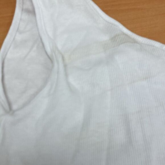 Madewell Supima Rib One-Shoulder Tank - Picture 7 of 8